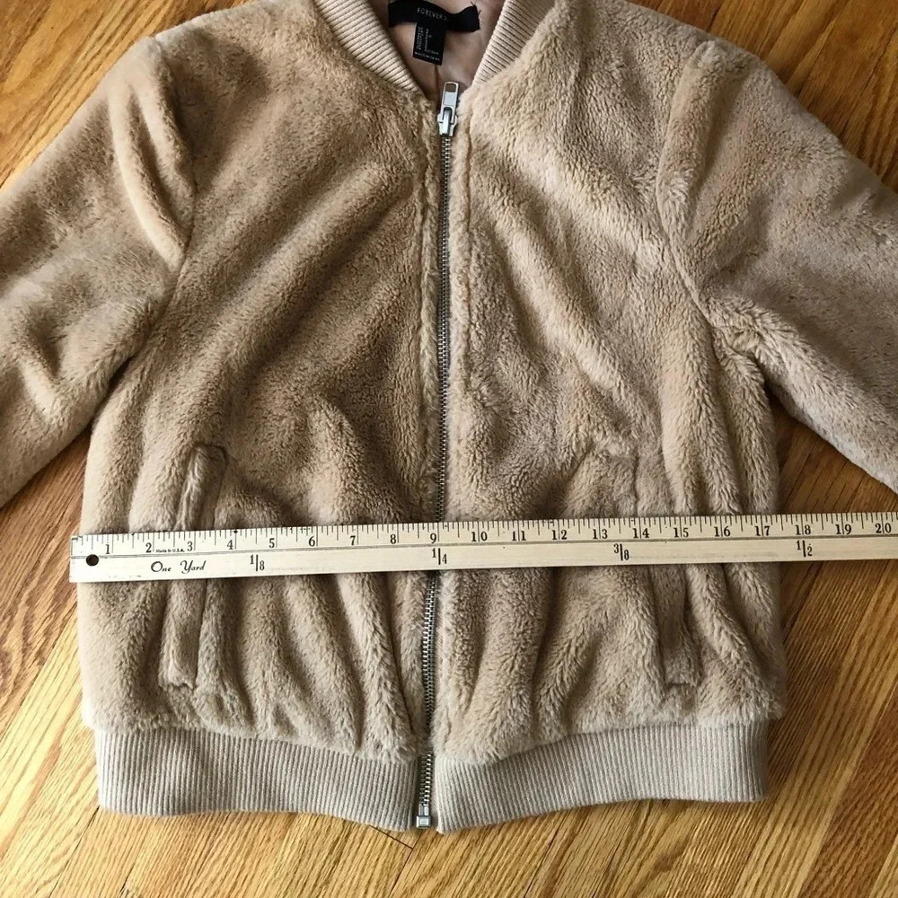 Forever21 teddy bear jacket - Picture 6 of 10